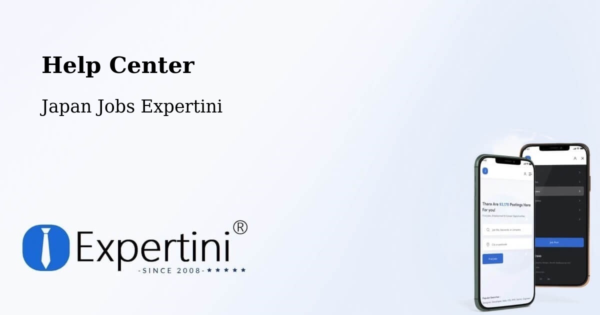 Help Center – Kakegawa - Japan Jobs Expertini